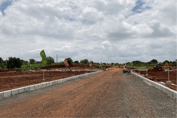 40 ft & 33 ft wide CC Roads